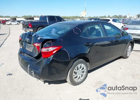 2017 Toyota Corolla Le from USA, damaged, VIN 5YFBURHE6HP705386